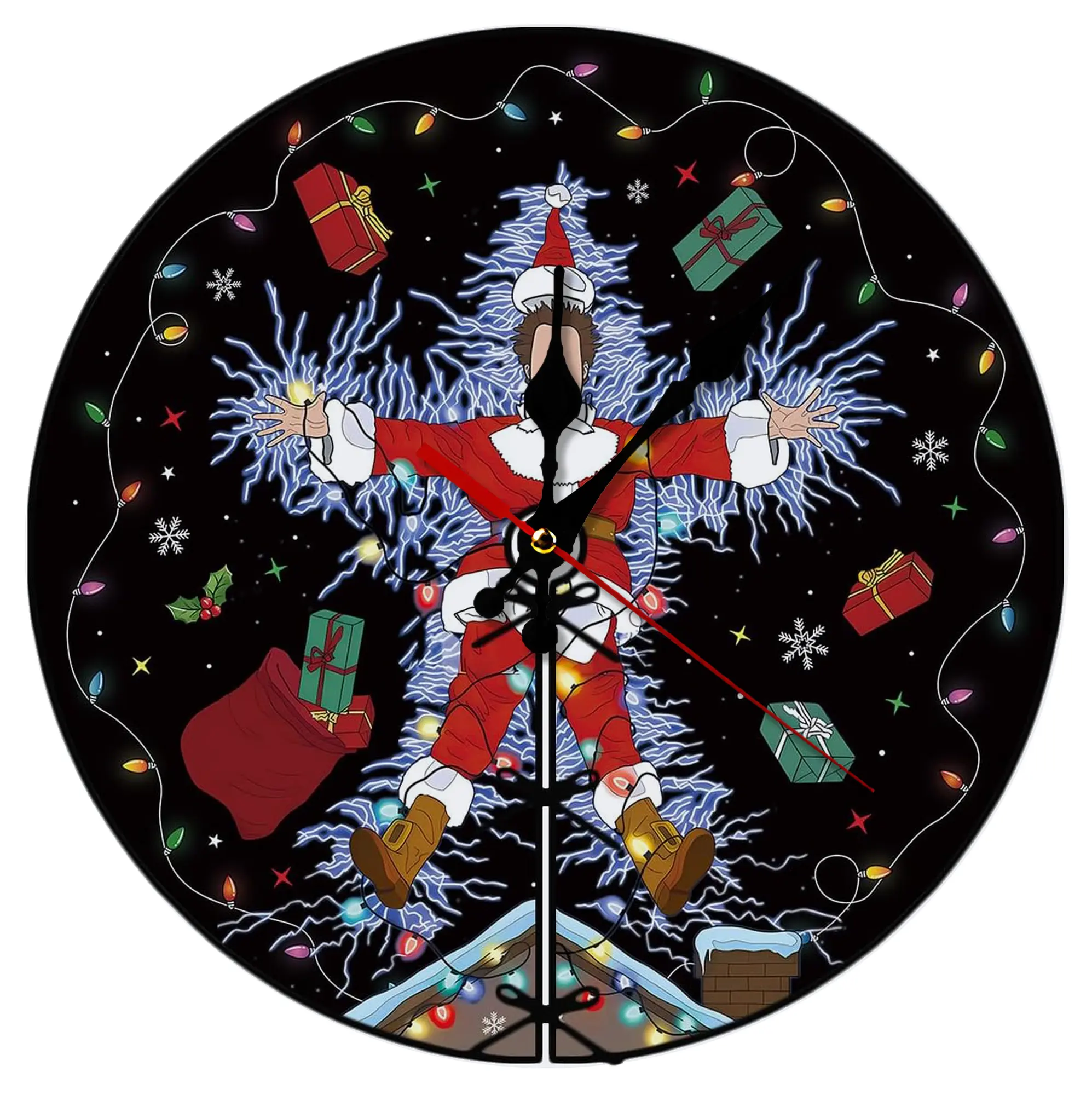 Silent Round Wall Clock – Modern & Stylish DIY Design, Durable Wood Construction, Easy To Install – Perfect For Office, Bedroom, Living Room, And More